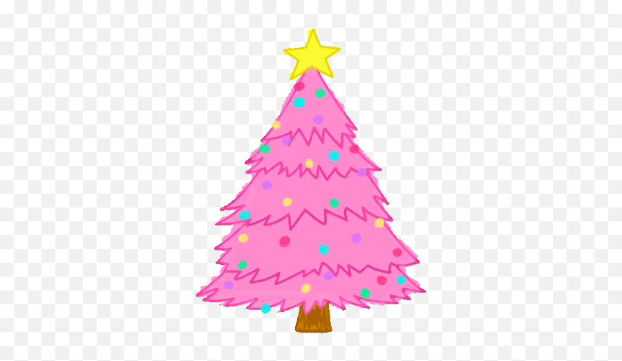Pin - Transparent Christmas Tree Pink Emoji,Christmas Emoji Story
