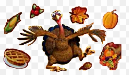 Thanksgiving Feast Turkey Pie Sticker - Vertical Thanksgiving Turkey Background Emoji,Turkey And Pie Emoji
