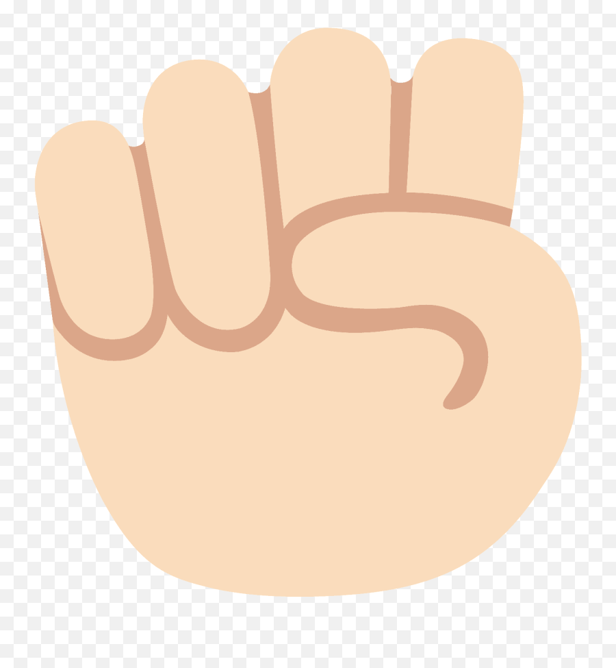 Raised Fist Emoji Clipart - Fist,Fist Emoji Png
