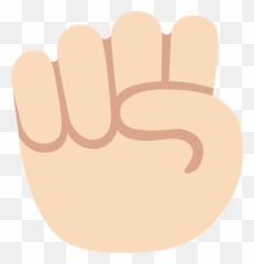 Raised Fist Emoji Clipart - Fist,Fist Emoji Png