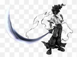G1 Death Battle Fan Blogs Death Battle Predictions Samurai - Afro Samurai Head Png Emoji,Justice League Fanfiction Robin Emotion