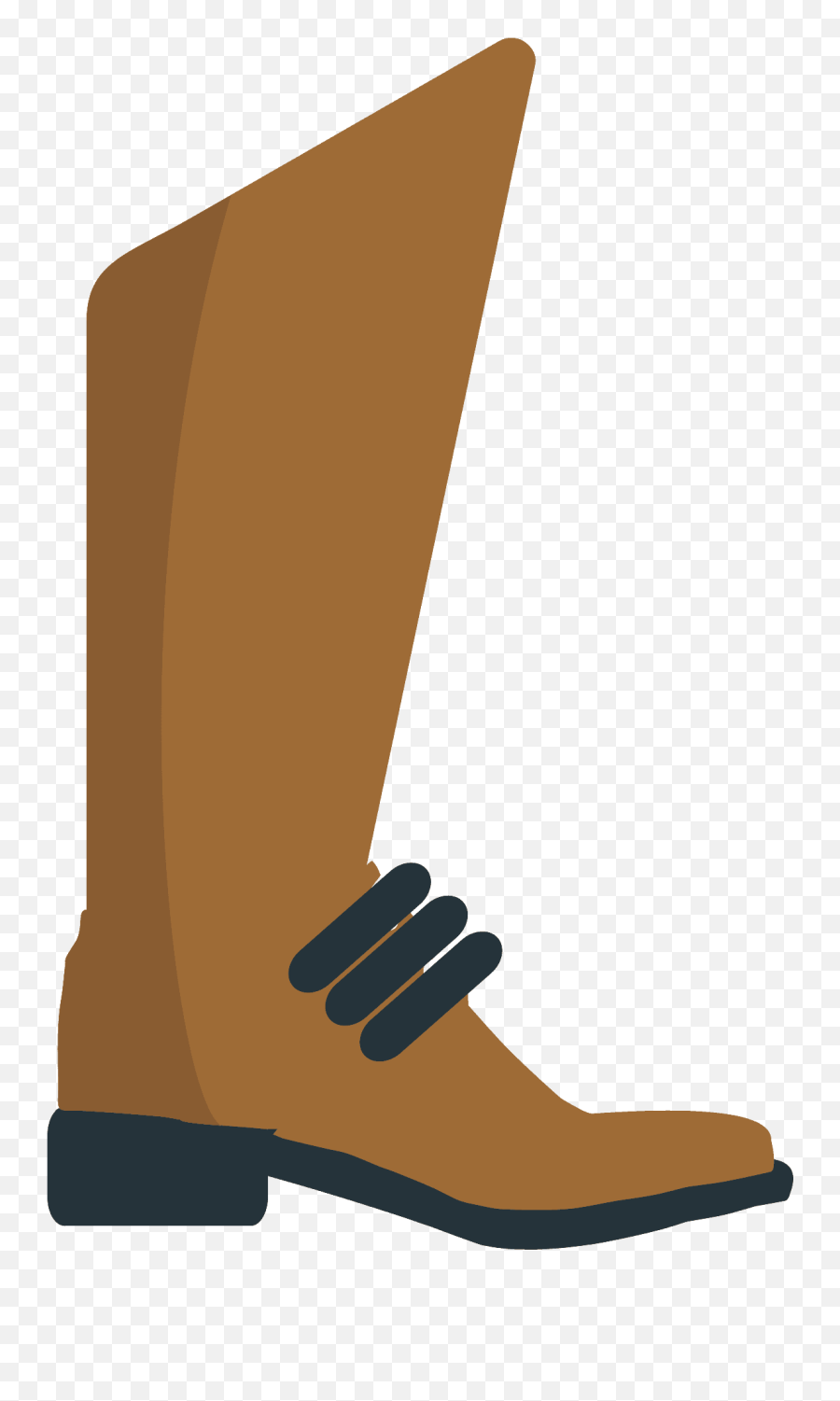 Womans Boot Emoji Clipart - Round Toe,Boots Emoji