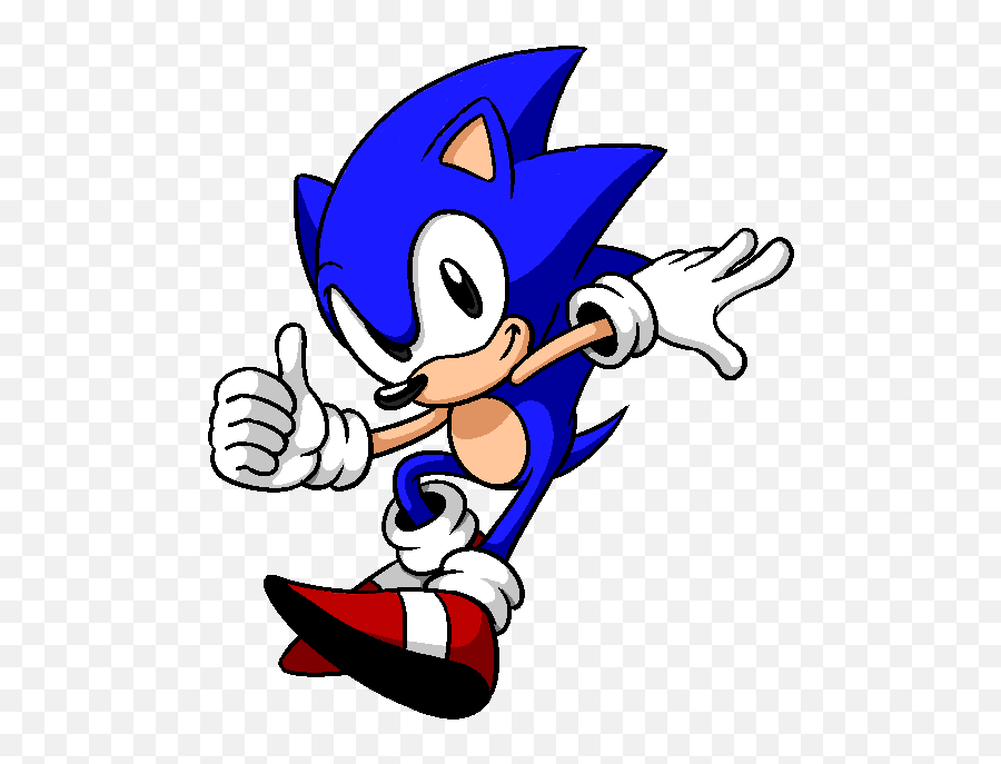 Classic Sonic - Sonic Robo Blast 2 Sonic Png Emoji,Dr Eggman Emoji