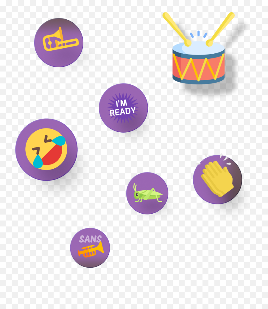 Dive Features - Language Emoji,Hangout Room Emoticon