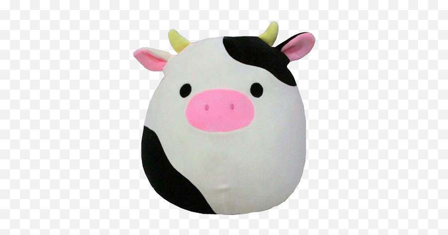 Cow Squishies Squishy Stuffie Sticker - Cow Squishmallow Emoji,Emoji Squishies