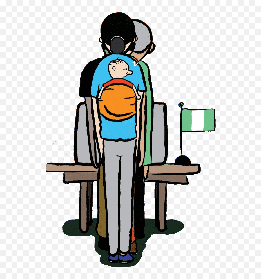 Top Nigeria Election Stickers For Android U0026 Ios Gfycat - Standing Around Emoji,Nigeria Emoji