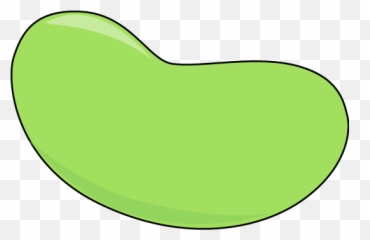 Black Bean Clipart - Clip Art Library Green Jelly Bean Clipart Emoji,Greem Emoji