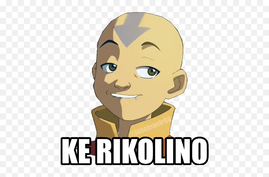 La Leyenda De Aang Stickers - Stickers De Avatar La Leyenda De Aang Emoji,Avatar Korra Emoji