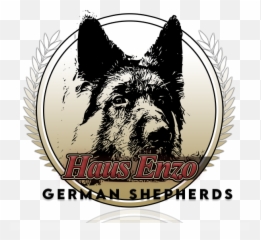 Haus Enzo German Shepherds - German Shepherd Breeders Logos Emoji,German Shepherd Dog Barking Emoticon