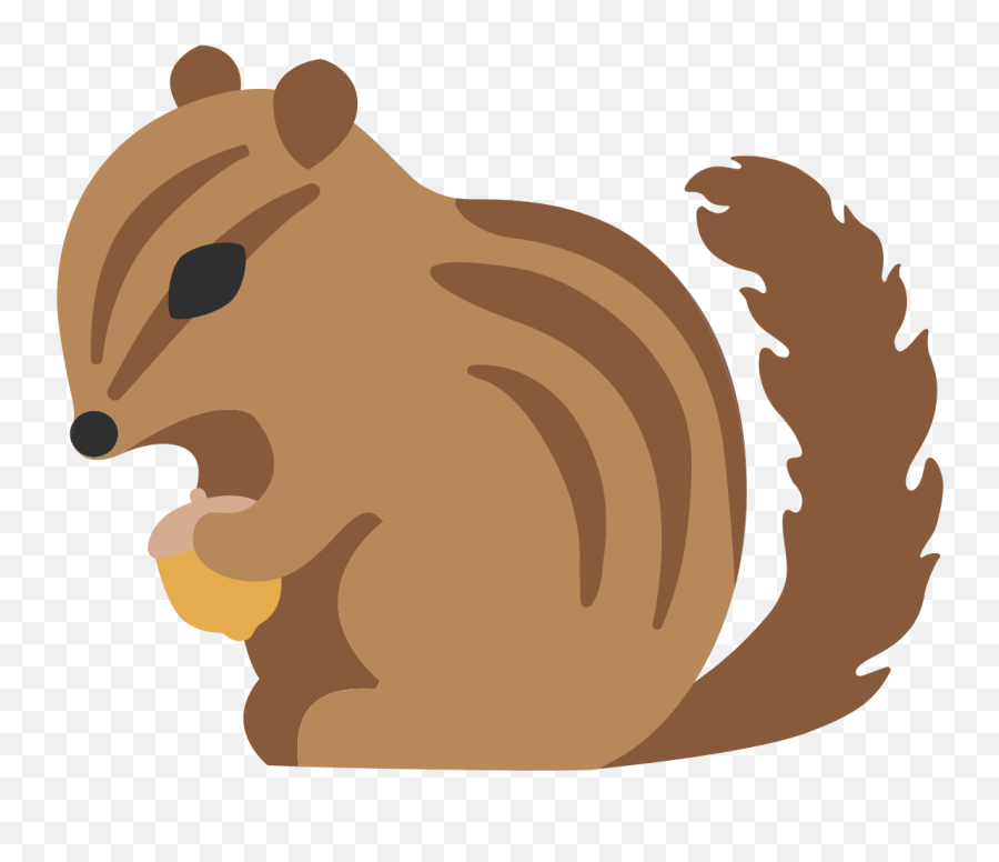 Squirrel Emoji Transparent Clipart - Clipart Squirrel Transparent Background,Squrrel Emoji