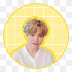 Jimin Yellow Bts Profile Sticker - Park Jimin Jimin Bts Emoji,Jimin Bts Emojis