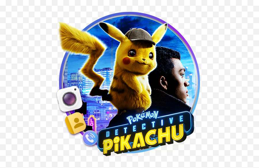 Download Pokémon Detective Pikachu Themes U0026 Live Wallpaper - Detective Pikachu Booster Pack Emoji,Jackie Chan Emoji