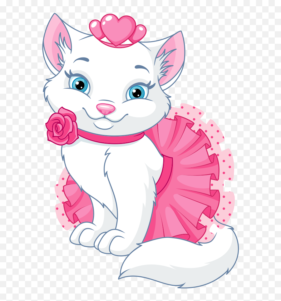 Colored Iron On Nametag Emoji,Princess Cat Emoticon