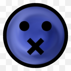 The Quiet One - Dot Emoji,Quiet Emoticon