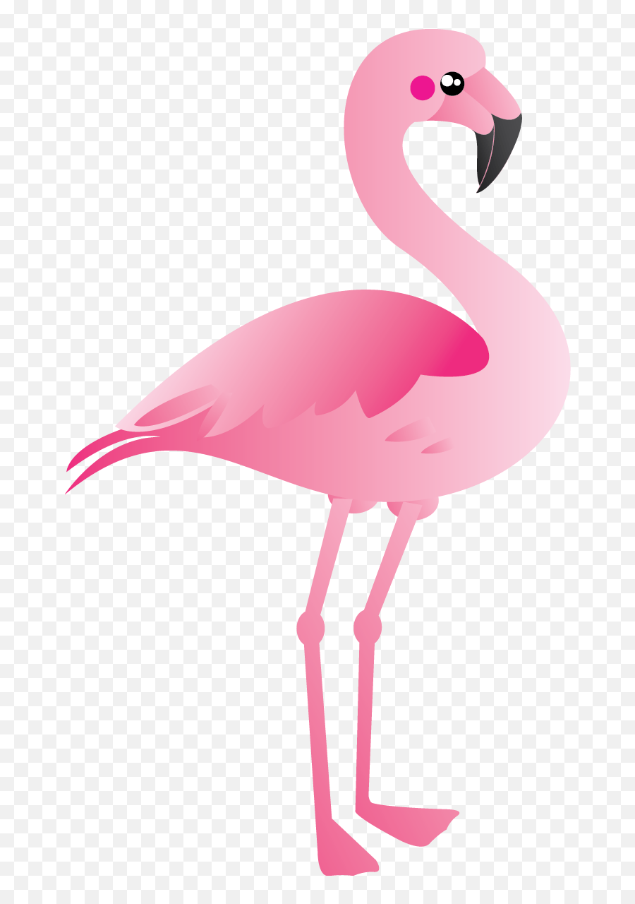 Flamingo Bird Cartoon - Clipart Best Emoji,Bird Emoticon Kawaii Tumblr