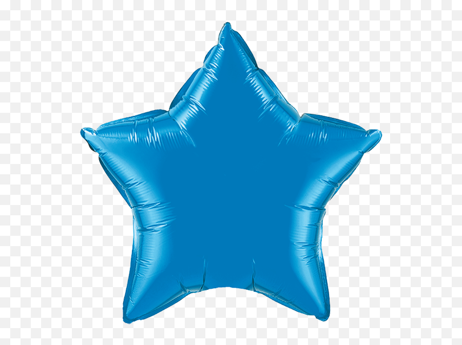 Globo Estrella Azul Solida Blue Foil Qualatex Star Shape Emoji,Cybermen Emotion Earthshock