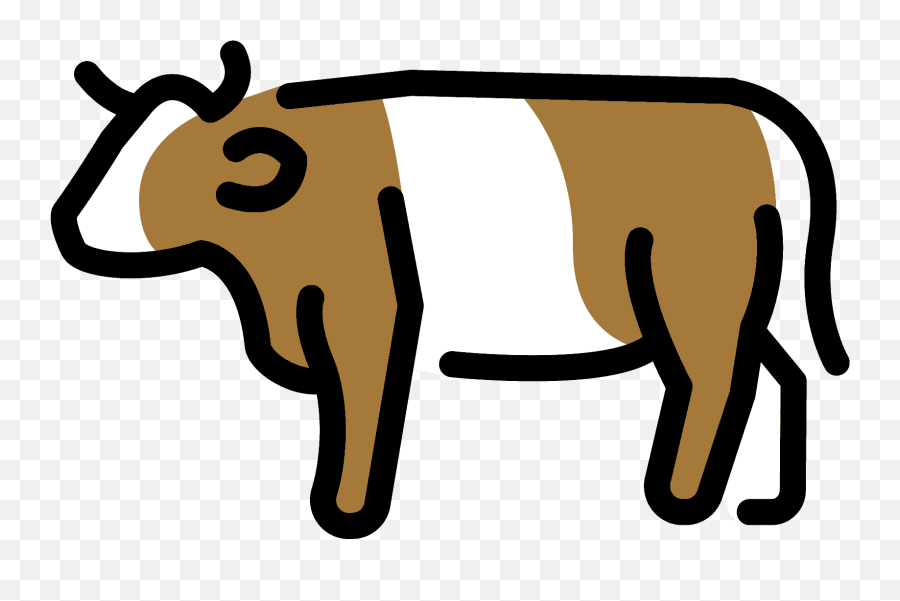 Cow Emoji Clipart Free Download Transparent Png Creazilla - Emoji Kuh,Fox Emoji Android