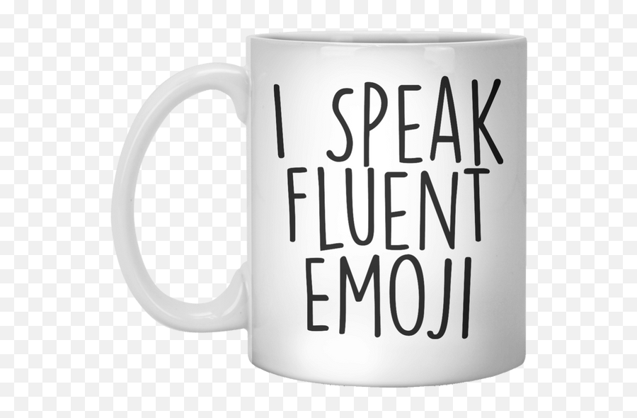 I Speak Fluent Emoji Mug,Busines Emoji