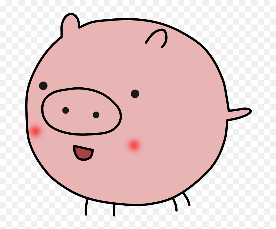 Openclipart - Clipping Culture Emoji,Android Pig Walking Emoji
