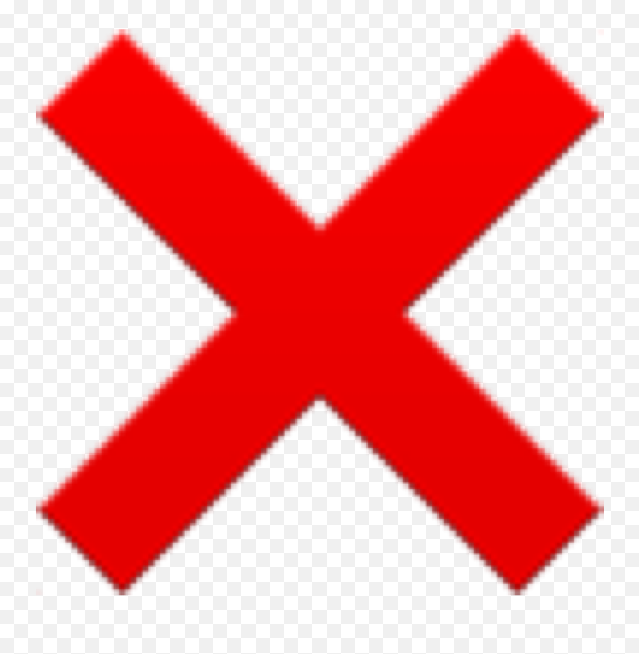 Erroremojiequisno Sticker By - Croix Rouge Interdit Emoji,Emoji Corazon Roto