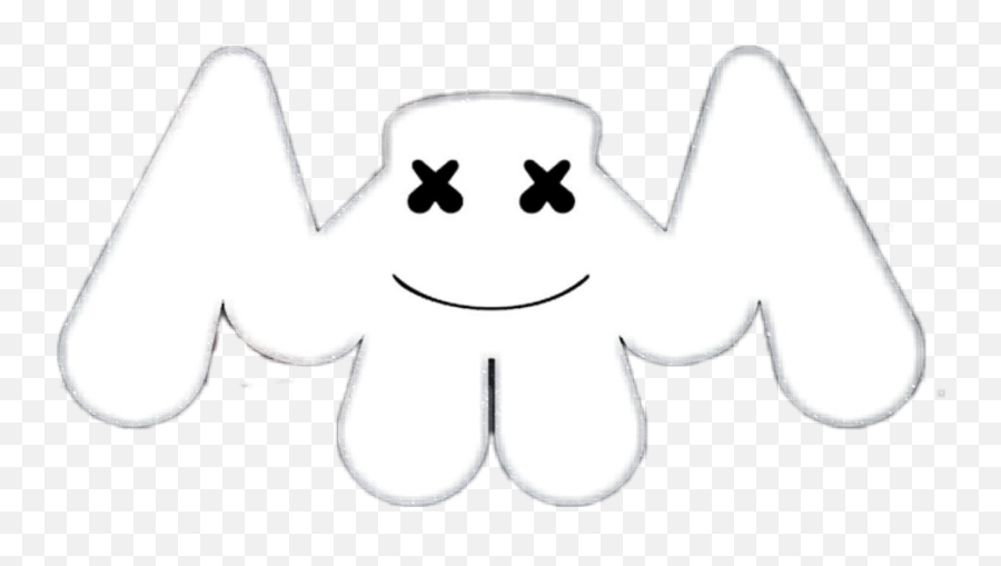 20 Trend Terbaru Marshmello Logo Png White - Goldu Standlip Marshmello Logo Vector Emoji,Marshmello Emoticon