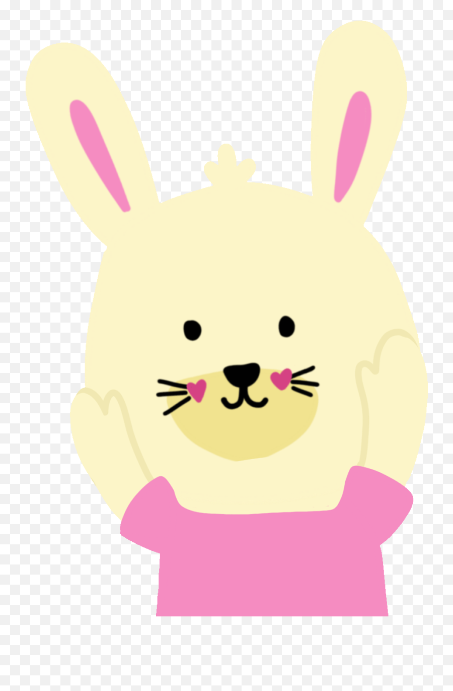 Tag For Kawaii Bunny Julietamzk Sticker For Ios Android - Happy Emoji,Bunny Japanese Emoji
