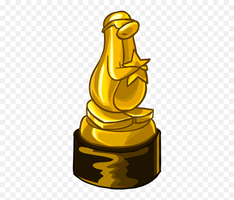 Gold Award Club Penguin Wiki Fandom - Club Penguin Gold Emoji,Zoella Emoji