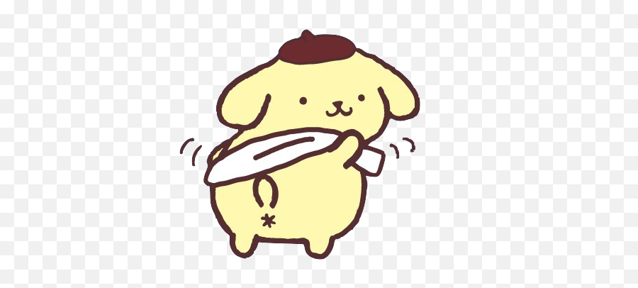 Lio - Discord Emoji Sanrio Pom Pom Purin,Clean Up Emoji