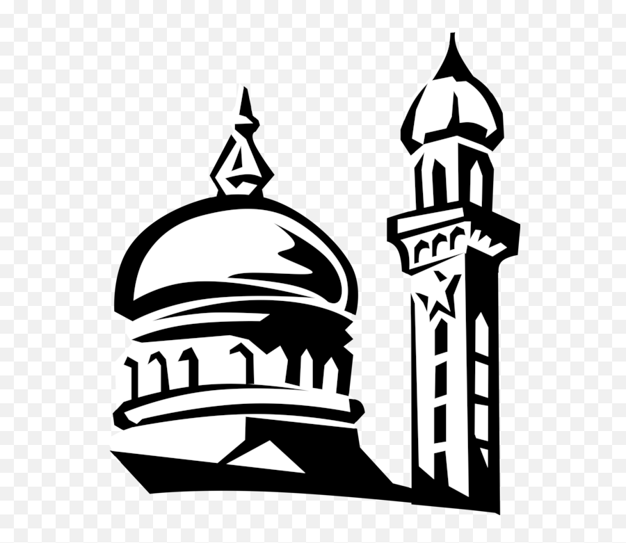 Islamic Mosque Png Clipart - Vector Mosque Emoji,Kaaba Emoji