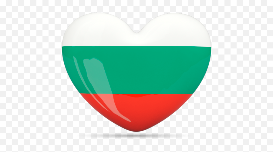 Bulgaria Flag Heart Png Clipart - Full Size Clipart Bulgaria Flag In Heart Shape Emoji,Emirates Flag Emoji