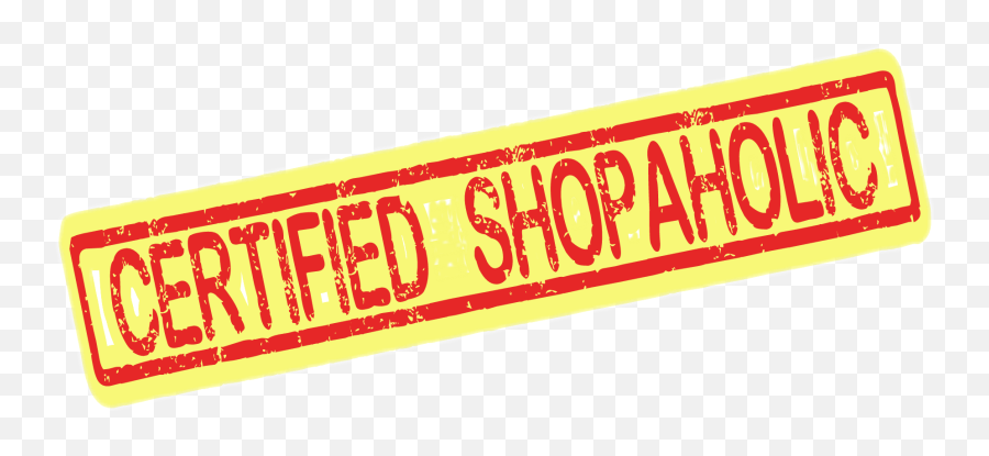 Shopaholic Certified Addict Sticker - Language Emoji,Emoji Addiction