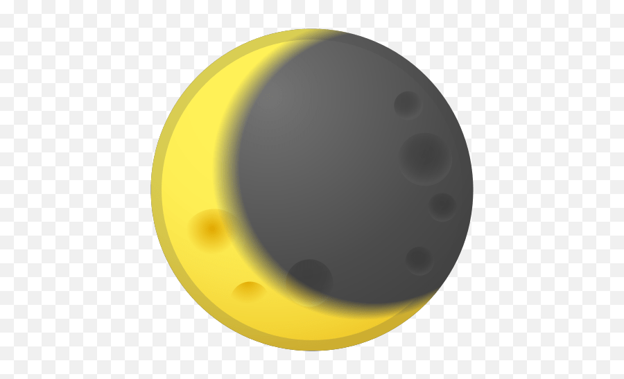 Waning Crescent Moon Emoji Meaning - Button Icon,Dark Moon Emoji