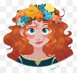Discover Trending Redhead Stickers Picsart - Merida And Ariel Fanart Emoji,Red Headed Emoji