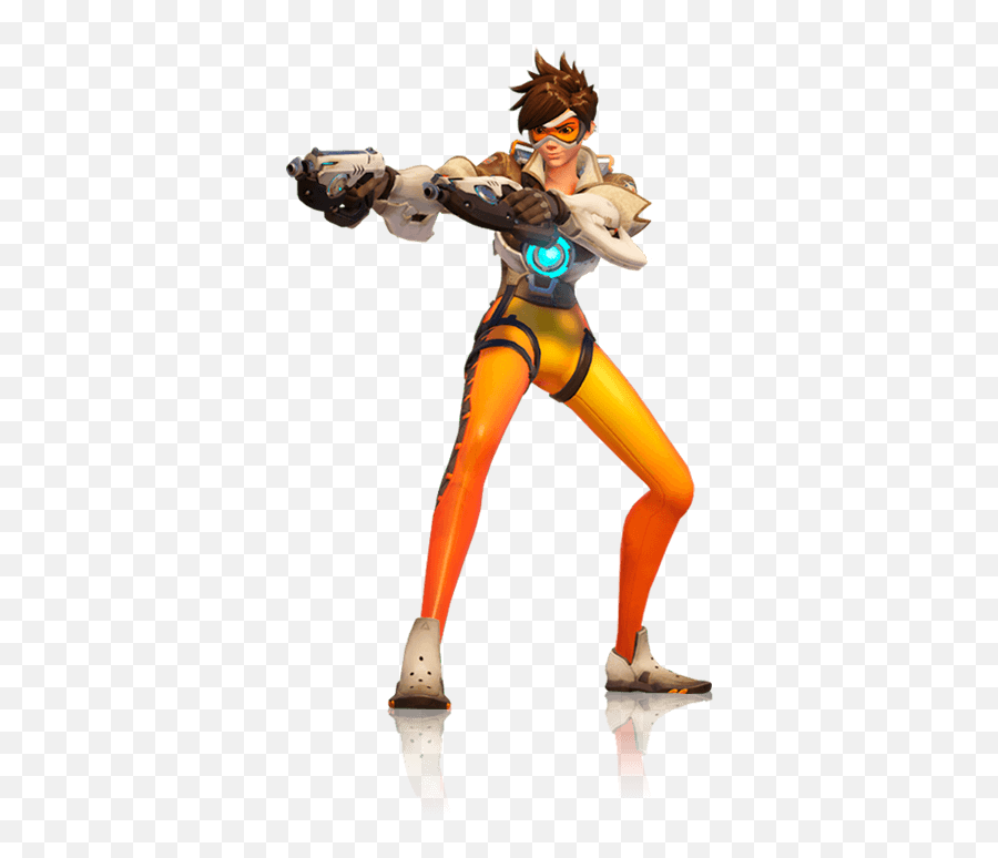 Character Readability In Team Fortress - Overwatch Tracer Full Body Emoji,Emotions Mercy Overwatch