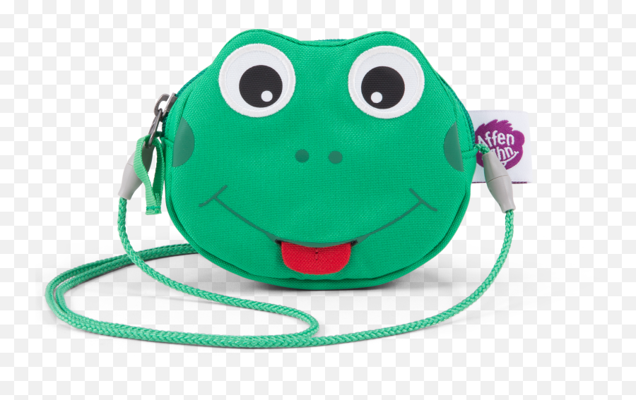 Affenzahn Kids Wallet Frog - Kinder Portemonnaie Emoji,Frog Get In Emoticon