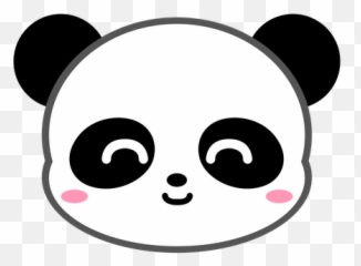 Cute Panda Happy Emoji Icon Of Flat - Cute Panda Emoji,Cute Baby Emoticons