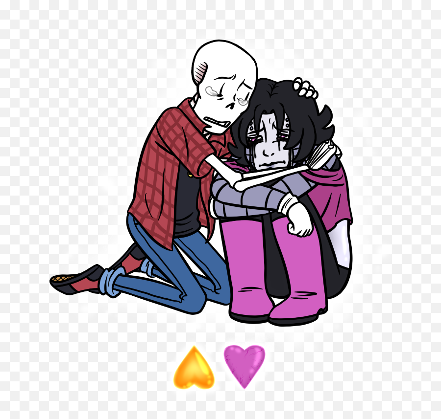 Undertale Memes Undertale Comic - Hug Emoji,Mettaton Ex Emotions