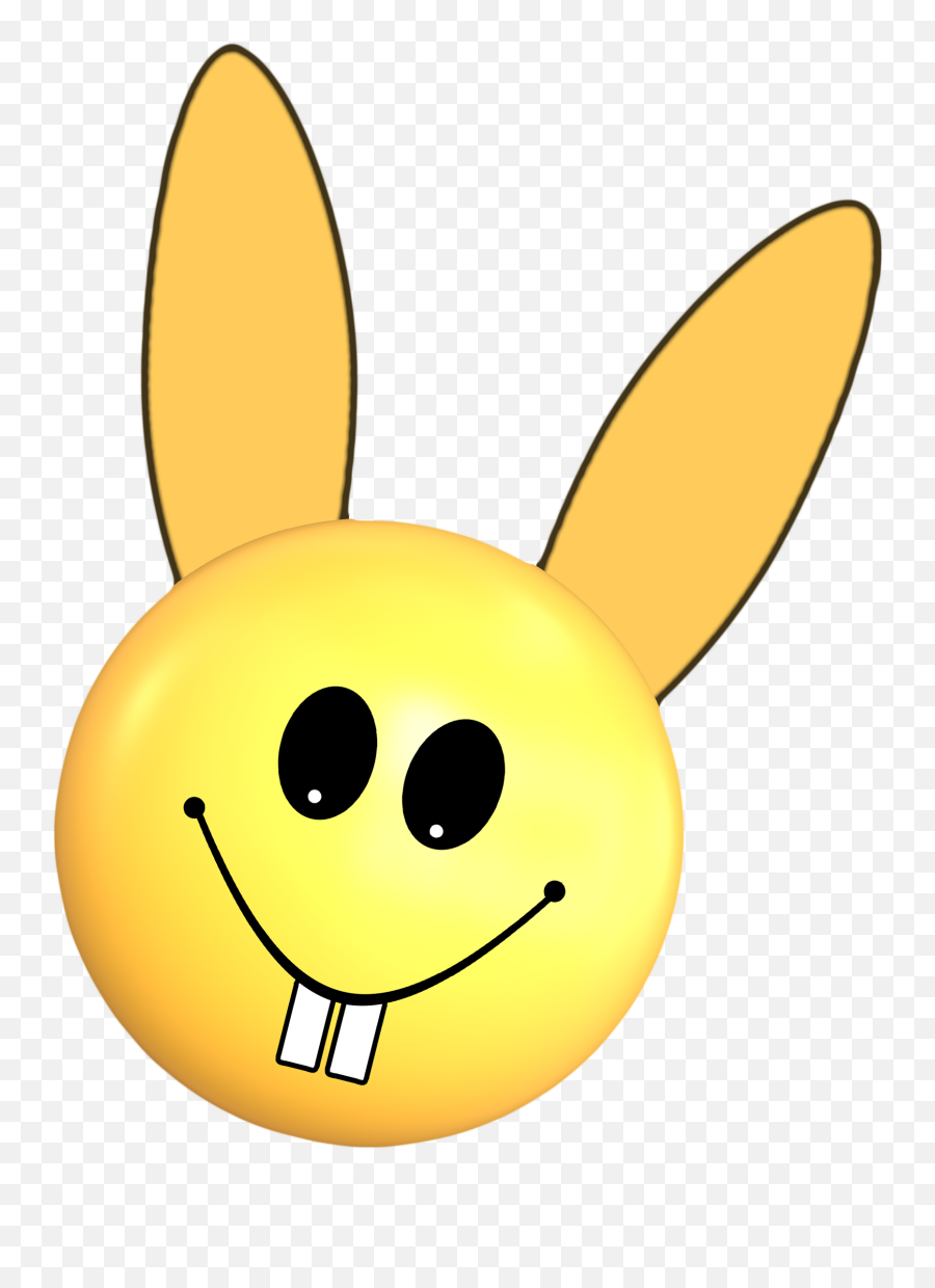 Free Photo Funny Smiley Hare Easter Emoji,Bunny Girl Phone Emoticon