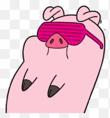 Waddles Gravity Falls Sticker By Guilherme Lucena - Gravity Falls Waddles Emoji,Gravity Falls Emojis