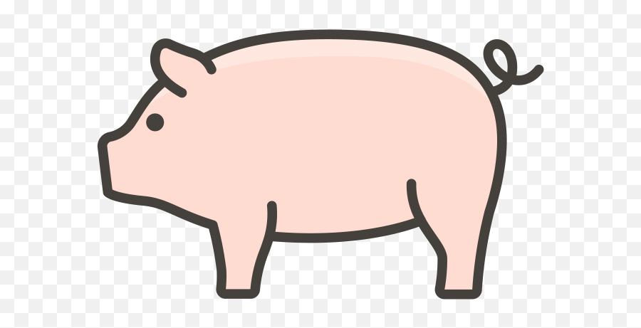 Pig Emoji Clipart - Pig Icon Png,Flying Pigs Emoji