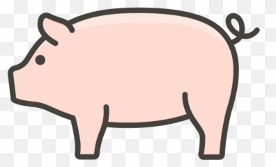 Pig Emoji Clipart - Pig Icon Png,Flying Pigs Emoji