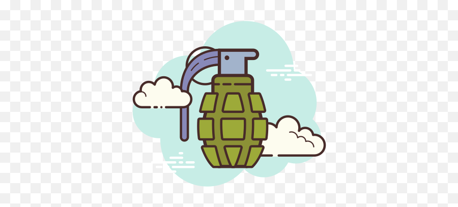 Grenade Icon - Teal App Icons Cloud Emoji,Grenade Emoji 256x256