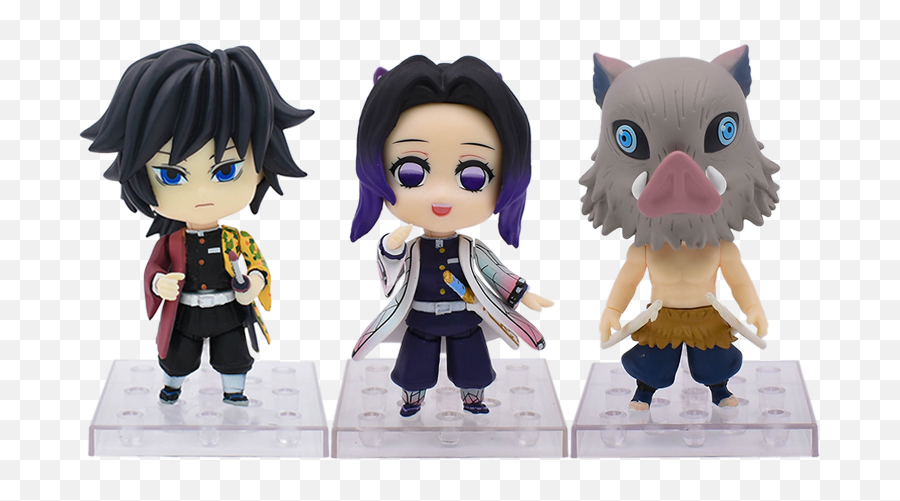 10cm Demon Slayer Anime Figure Kamado Tanjirou Kamado Nezuko - Demon Kimetsu No Yaiba Emoji,The Emoji Movie Collectible Figures