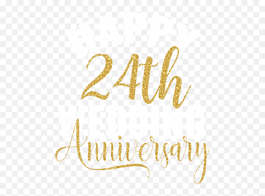 Happy 24th Wedding Anniversary Matching Gift For Couples - 29th Anniversary Png Emoji,Happy Anniversary Emojis For Employees