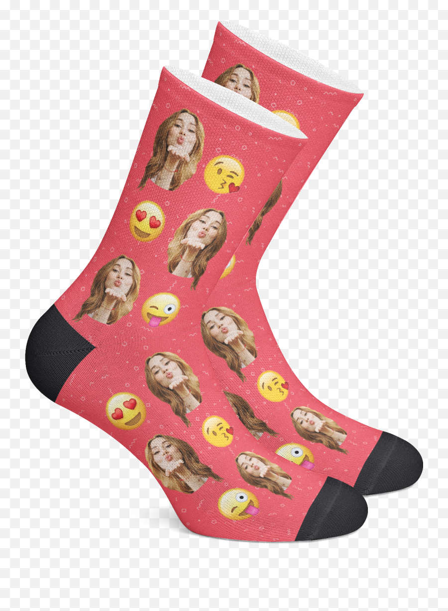 Custom Photo Socks - For Holiday Emoji,Emoji Socks For Sale