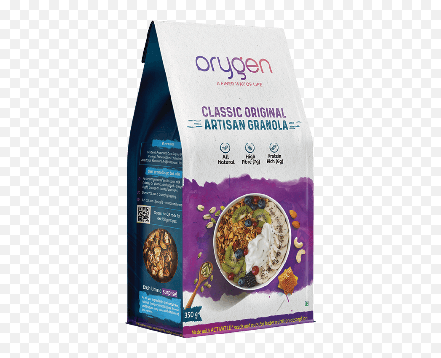 Protein Bars Granola From Orygen - Superfood Emoji,Emoji Honey Nut Cheerios