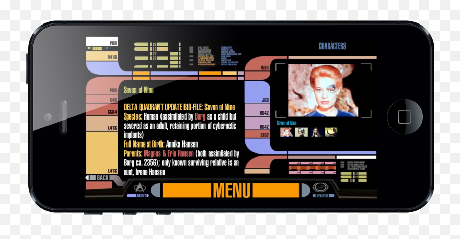 Set Your Ios To Stunned New Version Of The Star Trek Padd Emoji,Severed Emotion