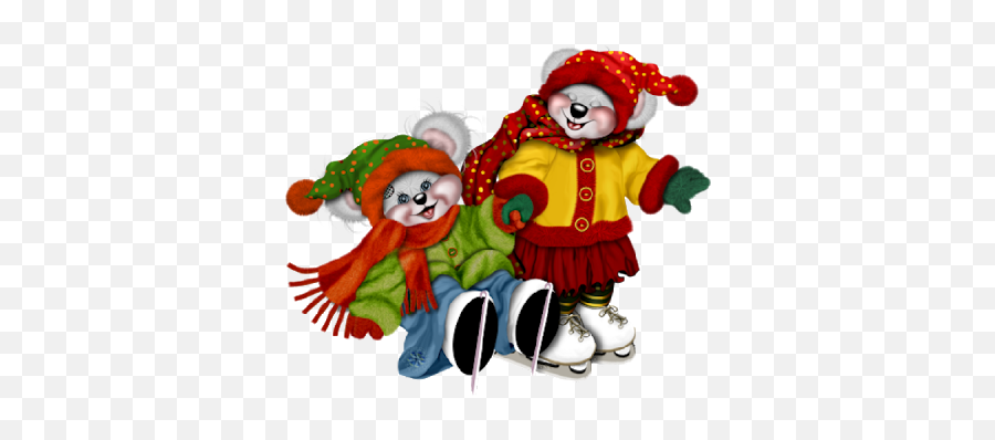 Creddy Teddy And Xmas Snowman - Christmas Clip Art Images Emoji,Facebook Messenger Snowman Emoji