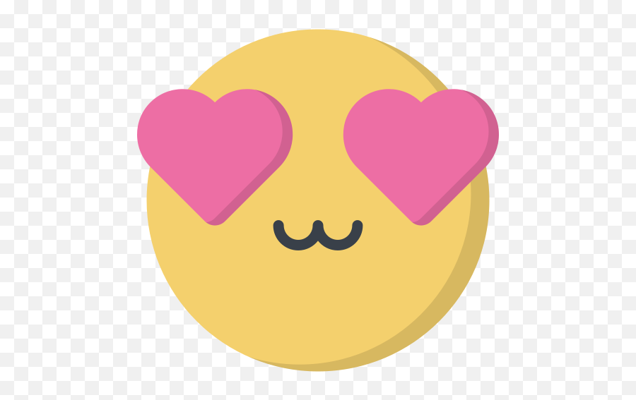 Yeux De Coeur - Happy Emoji,Shofar Emoji
