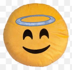 Carinha Zap Anjo - Wu Bichos De Pelúcia Emoji,Emoticons Anjinho